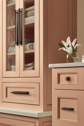 Thoreau Zinc Oil Rubbed Bronze Cabinet Backplate 22
