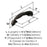 Ashby Zinc Oil Rubbed Bronze Cabinet Pull 2