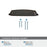 Stature Zinc Oil Rubbed Bronze Cabinet Pull 5