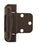 Decorative Hinges Steel Oil Rubbed Bronze Cabinet Hinge 4