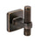 Bronx Zinc & Stainless Steel Oil Rubbed Bronze Hook 1
