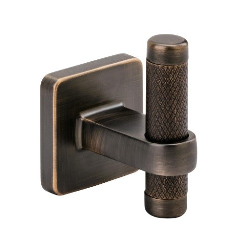 Bronx Zinc & Stainless Steel Oil Rubbed Bronze Hook 1