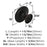 Inspirations Zinc Oil Rubbed Bronze Cabinet Knob 3