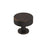 Radius Stainless Steel Oil Rubbed Bronze Cabinet Knob 1
