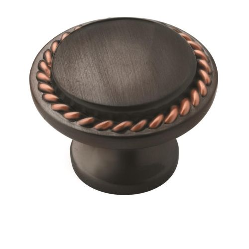 Everyday Heritage Zinc Oil Rubbed Bronze Cabinet Knob 1