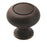 Everyday Heritage Zinc Oil Rubbed Bronze Cabinet Knob 1