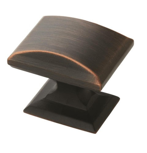 Candler Zinc Oil Rubbed Bronze Cabinet Knob 2