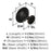 Edona Zinc Oil Rubbed Bronze Cabinet Knob 2