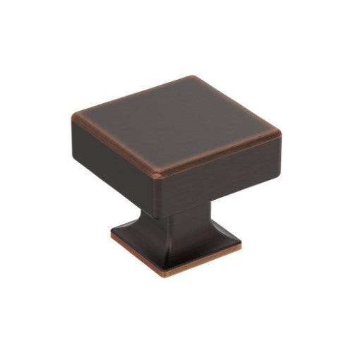 Lintel Zinc Oil Rubbed Bronze Cabinet Knob 1