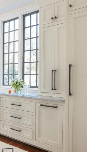 Merced Zinc Oil Rubbed Bronze Cabinet Knob 7
