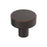 Merced Zinc Oil Rubbed Bronze Cabinet Knob 1