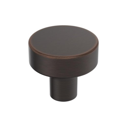 Merced Zinc Oil Rubbed Bronze Cabinet Knob 1