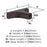 Merced Zinc Oil Rubbed Bronze Cabinet Knob 4