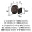 Surpass Zinc Oil Rubbed Bronze Cabinet Knob 2