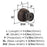 Chalice Zinc Oil Rubbed Bronze Cabinet Knob 2