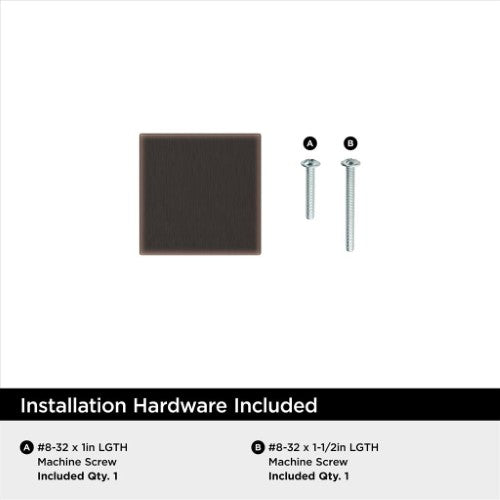 Pedestal Zinc Oil Rubbed Bronze Cabinet Knob 3
