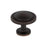 Loop Zinc Oil Rubbed Bronze Cabinet Knob 1