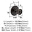 Loop Zinc Oil Rubbed Bronze Cabinet Knob 2