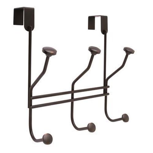 Over-the-Door Steel Oil Rubbed Bronze Hook 1
