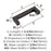 Monument Aluminum Oil Rubbed Bronze Cabinet Pull 9