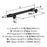 Winsome Zinc Oil Rubbed Bronze Cabinet Pull 12
