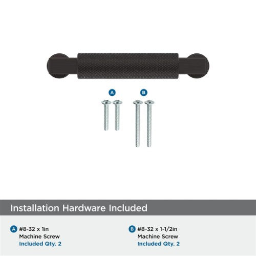 Balata Zinc Oil Rubbed Bronze Cabinet Pull 19