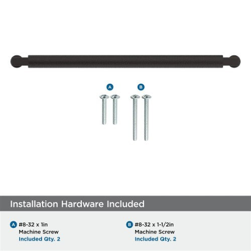 Balata Zinc Oil Rubbed Bronze Cabinet Pull 17