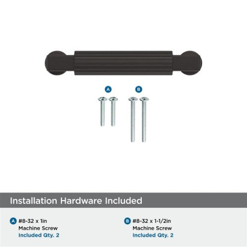 Ballard Zinc Oil Rubbed Bronze Cabinet Pull 19