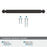 Ballard Zinc Oil Rubbed Bronze Cabinet Pull 22