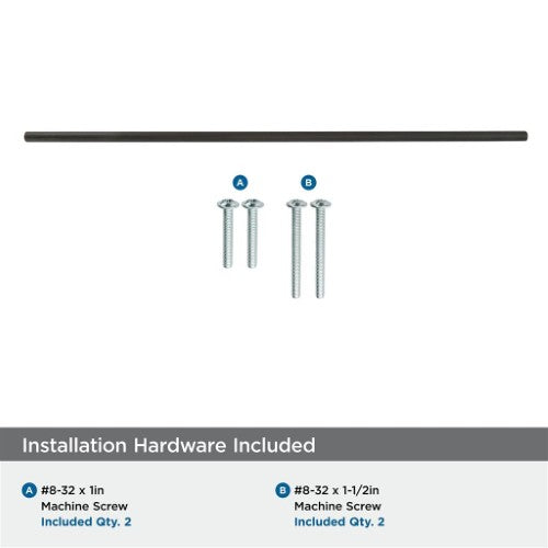 Bar Pulls Carbon Steel Oil Rubbed Bronze Cabinet Pull 60
