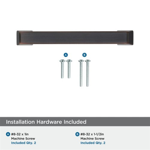 Blackrock Zinc Oil Rubbed Bronze Cabinet Pull 43