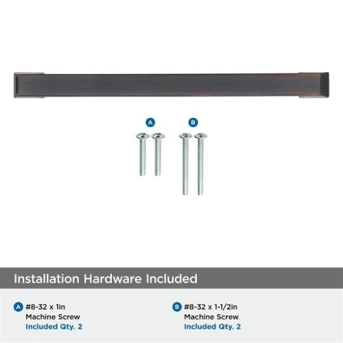 Blackrock Zinc Oil Rubbed Bronze Cabinet Pull 46