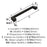 Blackrock Zinc Oil Rubbed Bronze Cabinet Pull 10