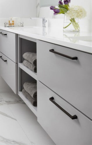 Blackrock Zinc Oil Rubbed Bronze Cabinet Pull 22