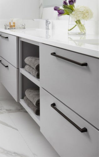 Blackrock Zinc Oil Rubbed Bronze Cabinet Pull 23