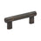 Bronx Zinc & Stainless Steel Oil Rubbed Bronze Cabinet Pull 3