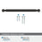Cowrie Zinc Oil Rubbed Bronze Cabinet Pull 21