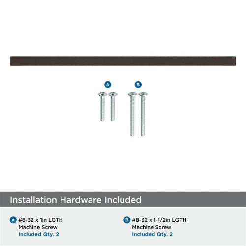 Cyprus Zinc Oil Rubbed Bronze Cabinet Pull 21