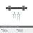 Davenport Zinc Oil Rubbed Bronze Cabinet Pull 37