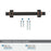 Davenport Zinc Oil Rubbed Bronze Cabinet Pull 46