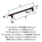 Davenport Zinc Oil Rubbed Bronze Cabinet Pull 16