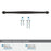 Enlivity Zinc Oil Rubbed Bronze Cabinet Pull 19
