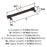 Faircrest Zinc & Steel Oil Rubbed Bronze Cabinet Pull 14