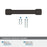 Faraday Zinc Oil Rubbed Bronze Cabinet Pull 20