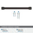 Faraday Zinc Oil Rubbed Bronze Cabinet Pull 23