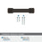 Farewind Zinc Oil Rubbed Bronze Cabinet Pull 19