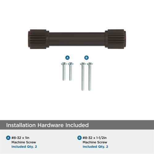 Farewind Zinc Oil Rubbed Bronze Cabinet Pull 19