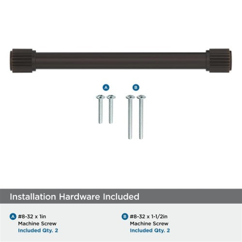 Farewind Zinc Oil Rubbed Bronze Cabinet Pull 22