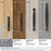 Kane Zinc Oil Rubbed Bronze Cabinet Pull 36