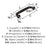 Kane Zinc Oil Rubbed Bronze Cabinet Pull 12